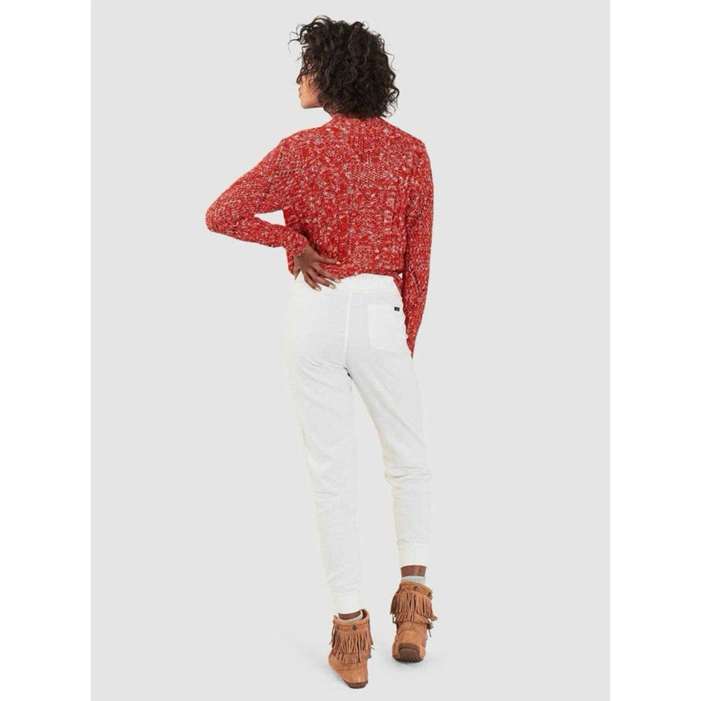 Faherty White Linen Joggers - Picture 5 of 14